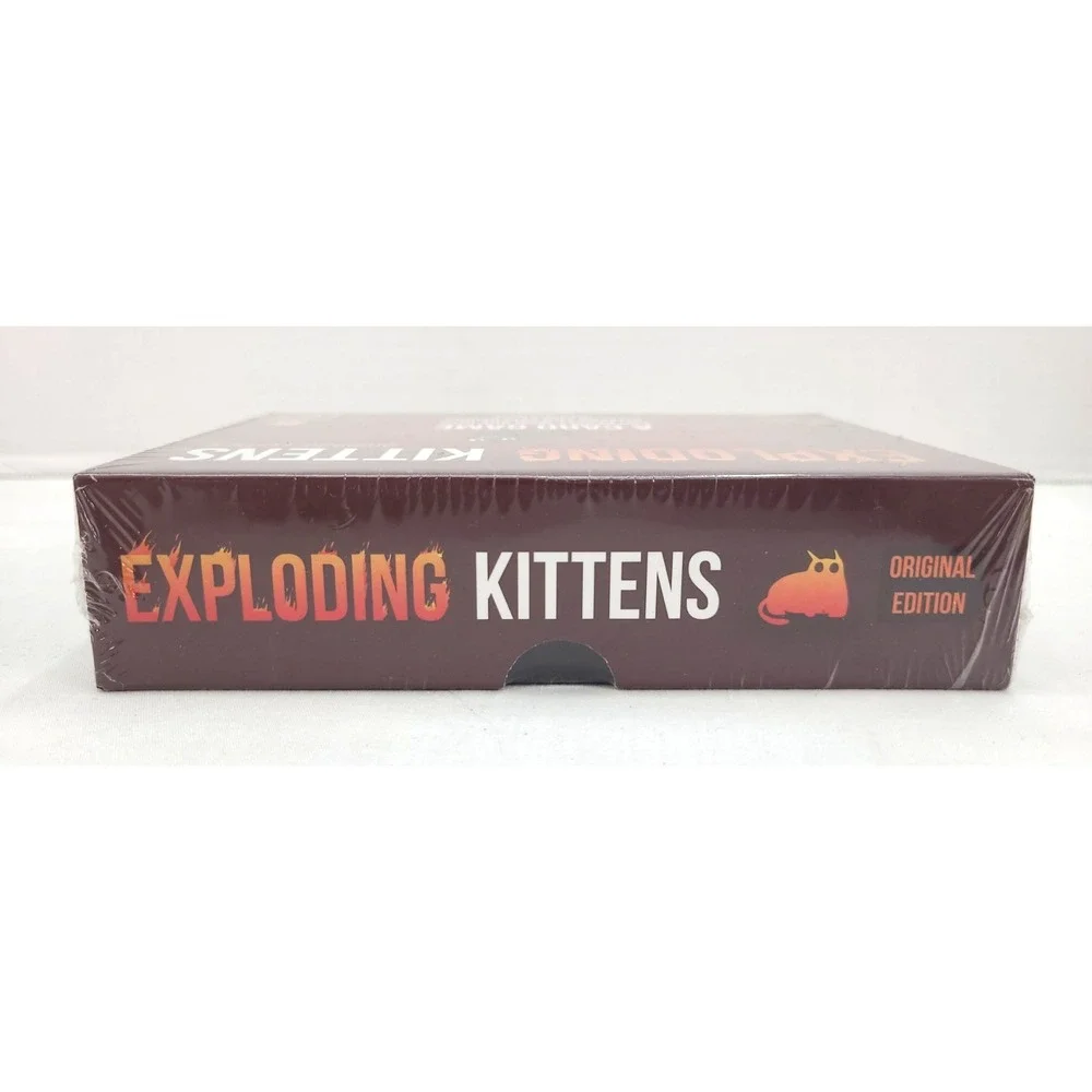 Exploding Kittens Card Game Original Edition Brand New Sealed Kids Age 7 And up
